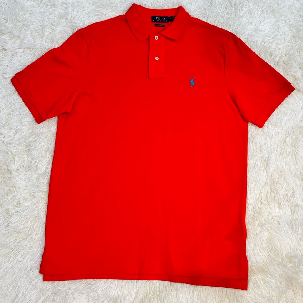 RALPH LAUREN Bright Red Polo